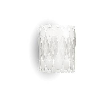 Applique Moderna Amanda Polilux ® Bianco 1 Luce E27