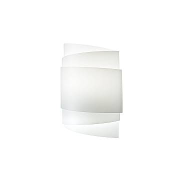 Applique Moderna Bea Polilux ® Bianco 1 Luce E27