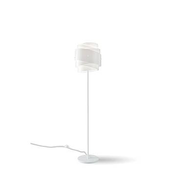 Piantana Moderna Bea Polilux ® Bianco E Metallo 1 Luce E27