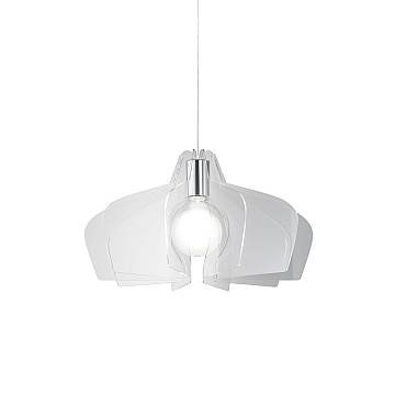 Sospensione Moderna Space Collection Polilux ® Trasparente Metallo Cromo E27 Sospensione Moderna Space Collection Polilux ® Trasparente Metallo Cromo E27
