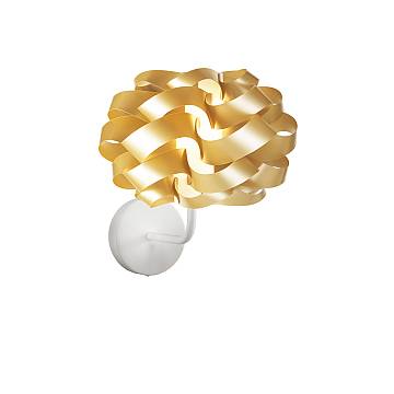 Applique Moderna Cloud Polilux ® New Gold E Metallo 1 Luce E14 Applique Moderna Cloud Polilux ® New Gold E Metallo 1 Luce E14
