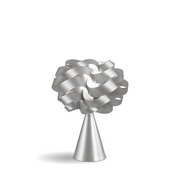 Lampada Da Scrivania-Ufficio Moderna Cloud Polilux ® Argento 1 Luce E14 Lampada Da Scrivania-Ufficio Moderna Cloud Polilux ® Argento 1 Luce E14