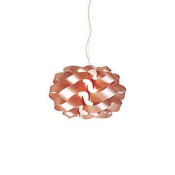 Sospensione Moderna Cloud Polilux ® Rame E Metallo Cromo 1 Luce E14