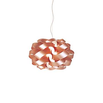 Sospensione Moderna Cloud Polilux ® Rame E Metallo Cromo 1 Luce E27