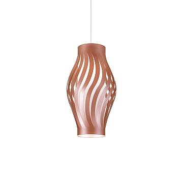 Sospensione Moderna Helios Polilux ® Rame 1 Luce E27 H40Cm Sospensione Moderna Helios Polilux ® Rame 1 Luce E27 H40Cm