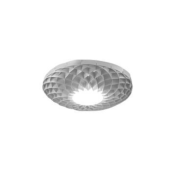 Applique Moderna Dalia Polilux ® Argento 1 Luce Led Integrato 20W 3000K Applique Moderna Dalia Polilux ® Argento 1 Luce Led Integrato 20W 3000K