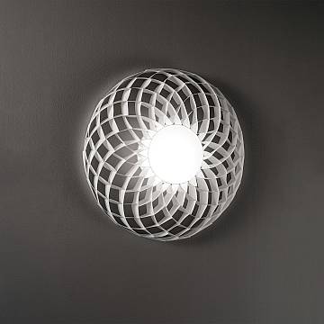 Applique Moderna Dalia Polilux ® Bianco 3 Luci Gx53 6,5W 3000K Applique Moderna Dalia Polilux ® Bianco 3 Luci Gx53 6,5W 3000K
