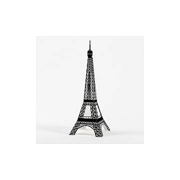 Lampada Da Scrivania-Ufficio Moderna Eiffel Polilux ® Nero Print 1 Luce E14