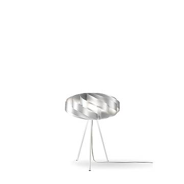 Lampada Da Scrivania-Ufficio Moderna Flat Polilux ® Argento E Metallo 1 Luce E27 Lampada Da Scrivania-Ufficio Moderna Flat Polilux ® Argento E Metallo 1 Luce E27