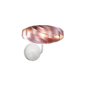 Applique Moderna Flat Polilux ® Pink Metal E Metallo 1 Luce E14 Applique Moderna Flat Polilux ® Pink Metal E Metallo 1 Luce E14
