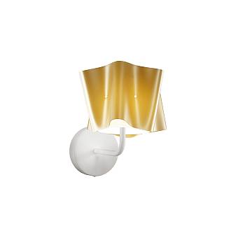 Applique Moderna Folio Polilux ® New Gold E Metallo 1 Luce E27 Applique Moderna Folio Polilux ® New Gold E Metallo 1 Luce E27