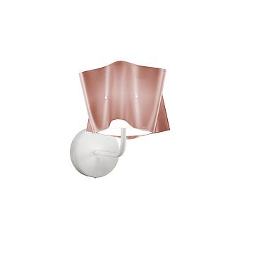 Applique Moderna Folio Polilux ® Pink Metal E Metallo 1 Luce E27 Applique Moderna Folio Polilux ® Pink Metal E Metallo 1 Luce E27