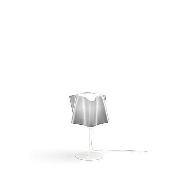 Lampada Da Scrivania Moderna Folio Polilux ® Argento E Metallo 1 Luce E27