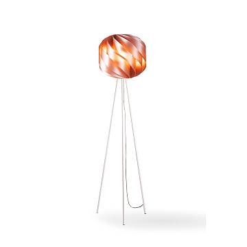 Piantana Moderna 3 Piedi Globe Polilux ® Rame E Metallo 1 Luce E27