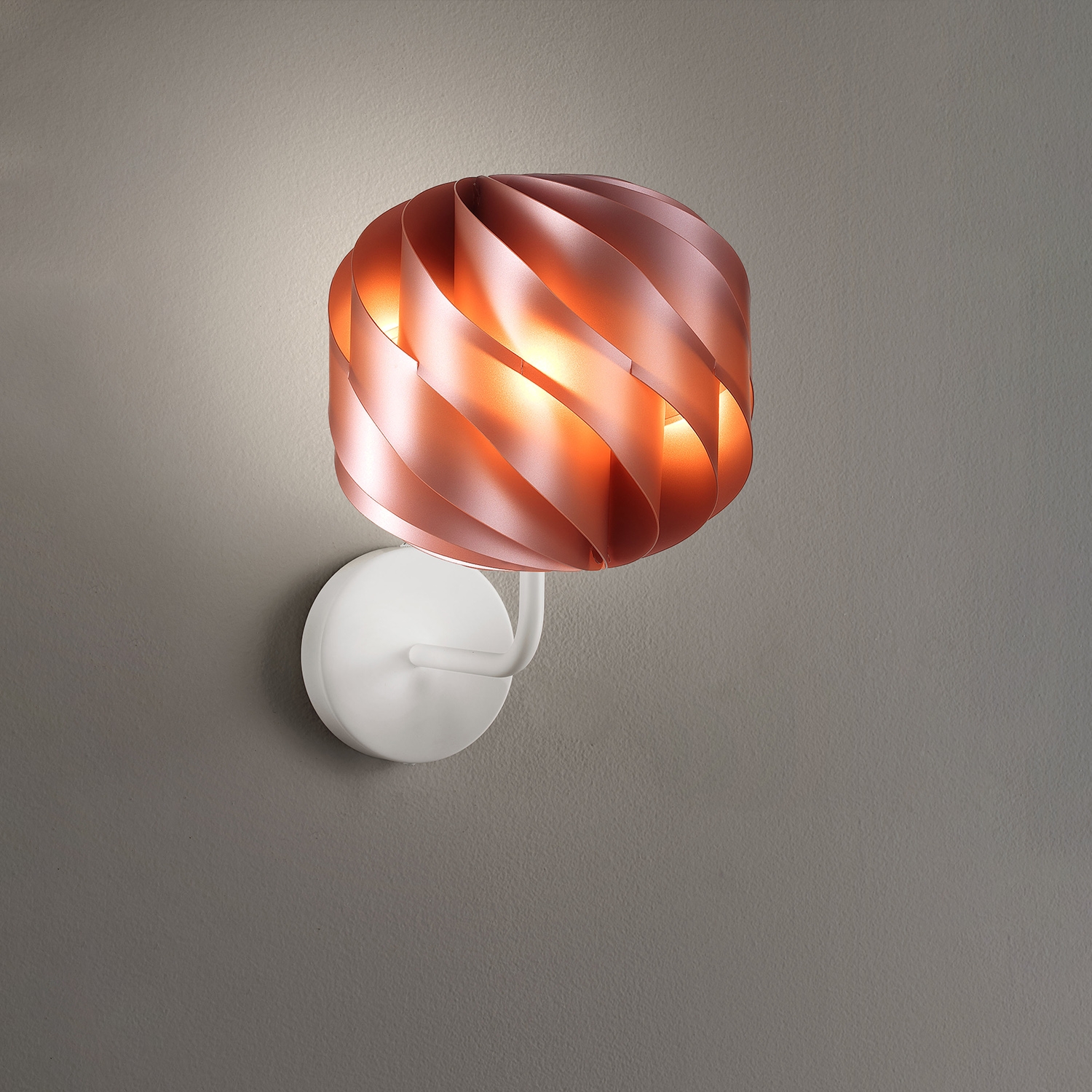 Applique Moderna Globe Polilux ® Rame E Metallo 1 Luce E27 GL/A/25/COP