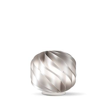 Lampada Da Scrivania Moderna Globe Polilux ® Argento 1 Luce E27 Lampada Da Scrivania Moderna Globe Polilux ® Argento 1 Luce E27