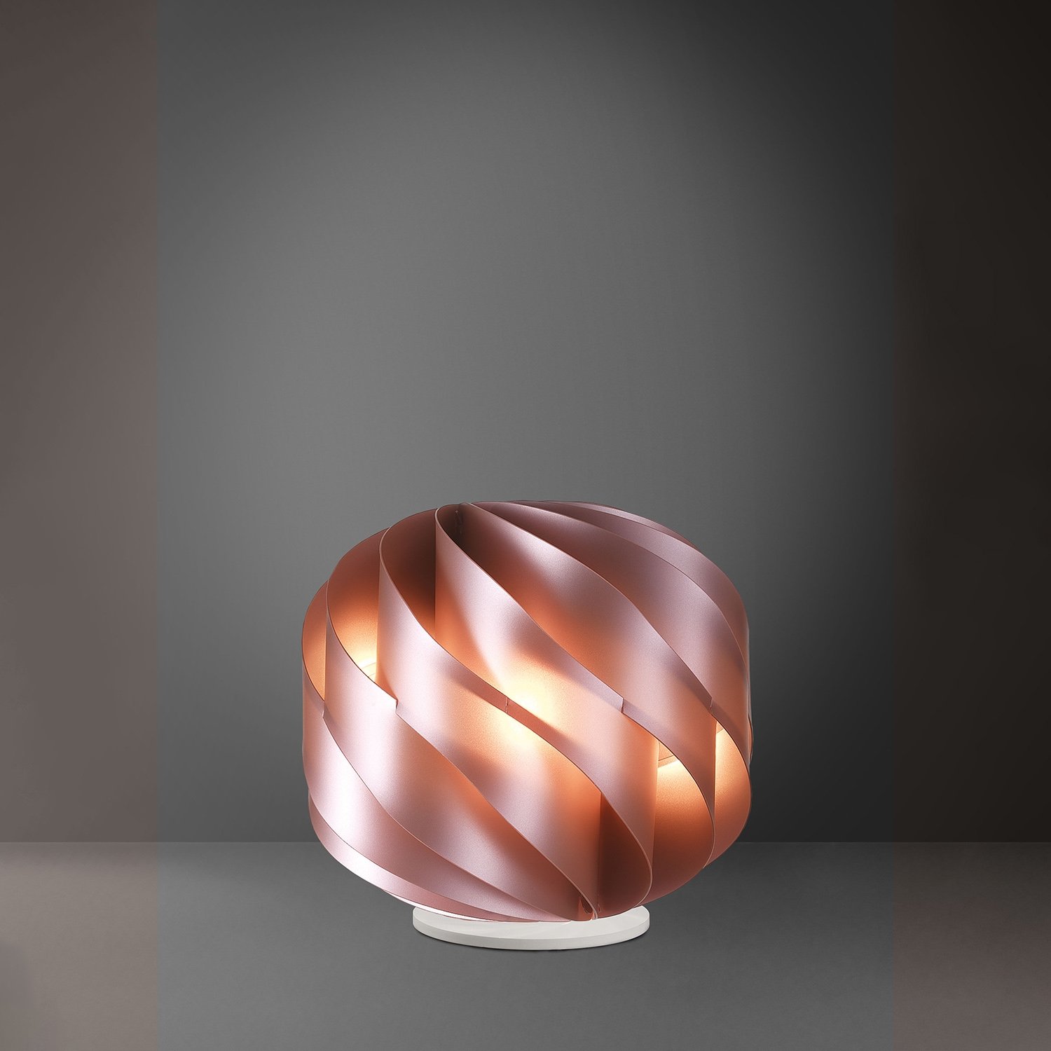 Piantana Moderna Globe Polilux ® Pink Metal Materie Plastiche 2 Luci E27 GL/LAP/55/PKM