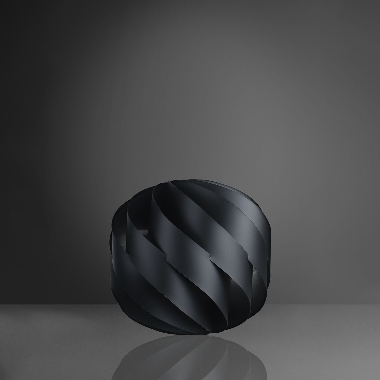 Piantana Moderna Globe Polilux ® Nero 2 Luci E27 GL/L/55/NE
