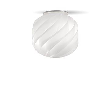 Plafoniera Moderna Globe Polilux ® Bianco 1 Luce E27 D40Cm