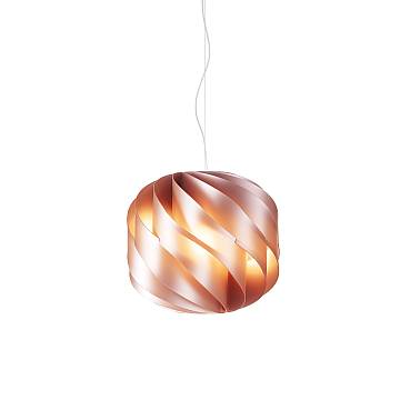 Sospensione Moderna Globe Polilux ® Rame E Metallo Cromo 1 Luce E27 D40Cm