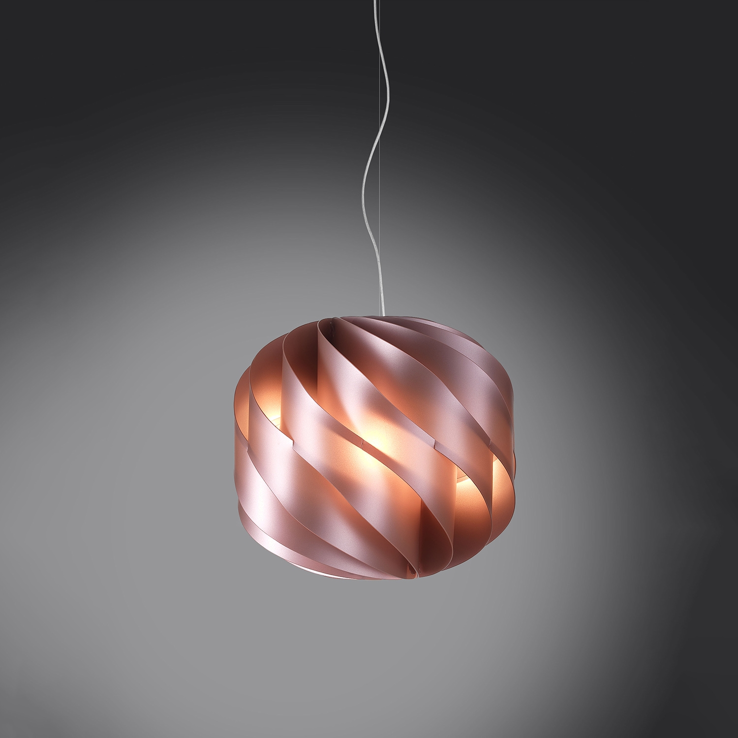 Sospensione Moderna Globe Polilux ® Pink Metal E Metallo Cromo 1 Luce E27 D40Cm GL/S/40/PKM