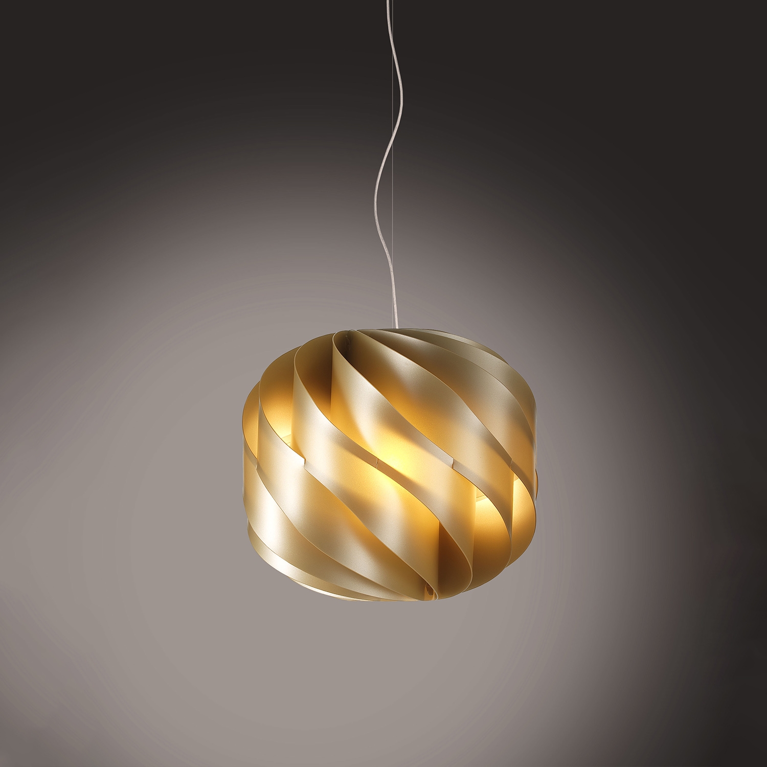 Lampadario Moderno Globe Polilux ® New Gold E Metallo Cromo 2 Luci E27 GL/S/55/NGLD