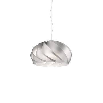 Sospensione Moderna Half Globe Polilux ® Argento Metallo Cromo 1 Luce E27 D55Cm Sospensione Moderna Half Globe Polilux ® Argento Metallo Cromo 1 Luce E27 D55Cm