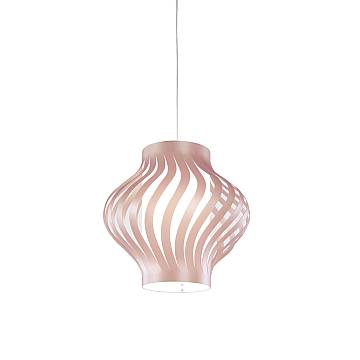 Sospensione Moderna Larga Helios Polilux ® Pink Metal 1 Luce E27 Sospensione Moderna Larga Helios Polilux ® Pink Metal 1 Luce E27