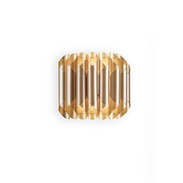 Applique Moderna Louise Polilux ® New Gold 1 Luce E27 Applique Moderna Louise Polilux ® New Gold 1 Luce E27
