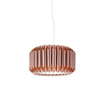 Sospensione Moderna Louise Polilux ® Rame E Metallo Cromo 1 Luce E27