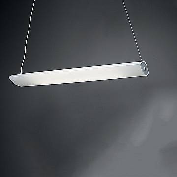 Sospensione Moderna Litos Polilux ® Bianco 1 Luce Led 18W 3000K