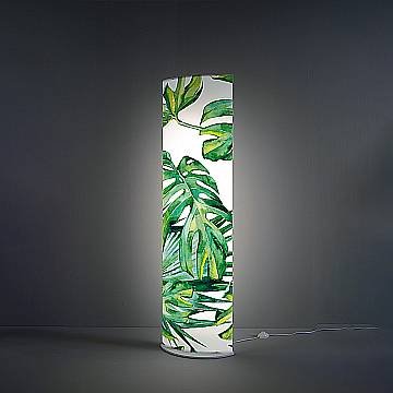Piantana Moderna Litos Polilux ® Grafica Plants 1 Luce Led 18W 3000K
