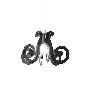 Sospensione Moderna Space Collection Polilux ® Fumè 1 Luce E27 D64Cm Sospensione Moderna Space Collection Polilux ® Fumè 1 Luce E27 D64Cm