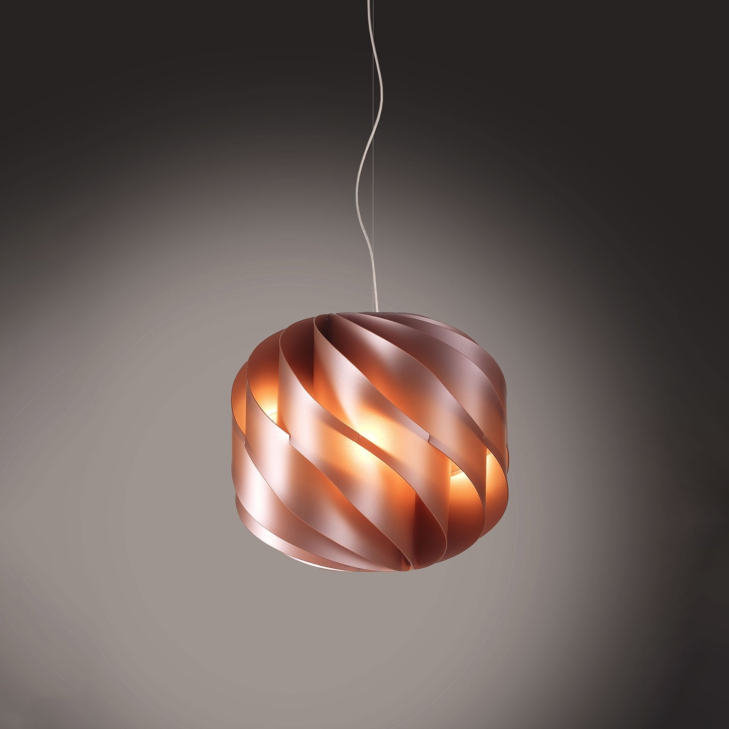 Sospensione Da Esterno Moderna Globe Polilux ® Rame 1 Luce E27 D40Cm OUT/GL/S/40/COP