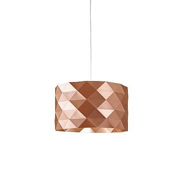 Lampadario Moderno Prisma Polilux ® Rame E Metallo Cromo 3 Luci E27