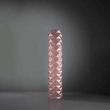 Piantana Moderna Prisma Polilux ® Pink Metal E Metallo 3 Luci E27 H122Cm Piantana Moderna Prisma Polilux ® Pink Metal E Metallo 3 Luci E27 H122Cm