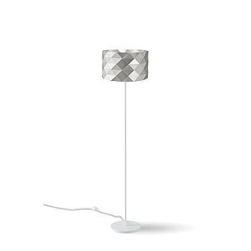 Piantana Moderna Prisma Polilux ® Argento E Metallo 1 Luce E27
