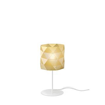 Lampada Da Scrivania Moderna Prisma Polilux ® New Gold E Metallo 1 Luce E27 Lampada Da Scrivania Moderna Prisma Polilux ® New Gold E Metallo 1 Luce E27