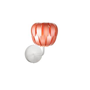 Applique Moderna Queen Polilux ® Rame E Metallo 1 Luce E14