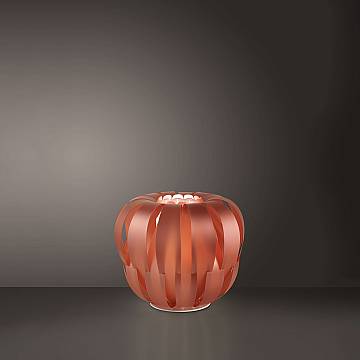 Lampada Da Scrivania Moderna Queen Polilux ® Rame E Metallo Bianco 1 Luce E27
