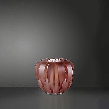 Lampada Scrivania Moderna Queen Polilux ® Pink Metal Metallo Bianco 1 Luce E27