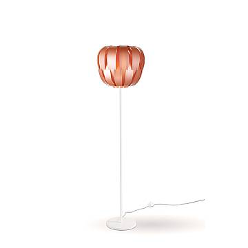 Piantana Moderna Queen Polilux ® Rame E Metallo 1 Luce E27