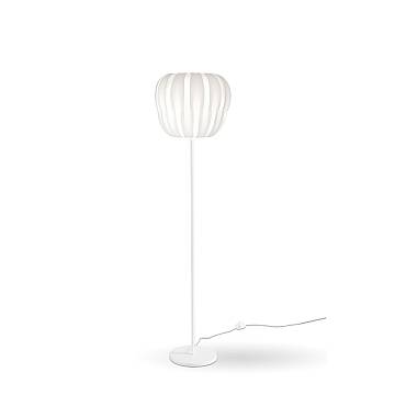 Piantana Moderna Queen Polilux ® Bianco E Metallo 1 Luce E27