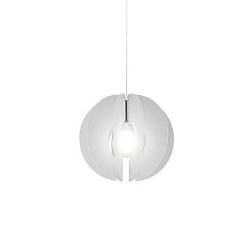 Sospensione Moderna Space Collection Polilux ® Satinato Metallo Cromo 1 Luce E27 Sospensione Moderna Space Collection Polilux ® Satinato Metallo Cromo 1 Luce E27