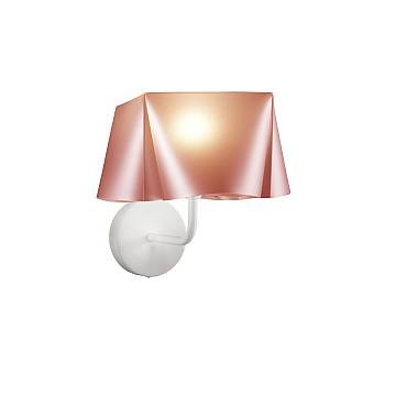 Applique Moderna Wanda Polilux ® Rame E Metallo 1 Luce E14 Applique Moderna Wanda Polilux ® Rame E Metallo 1 Luce E14
