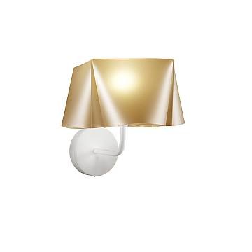 Applique Moderna Wanda Polilux ® New Gold E Metallo 1 Luce E14 Applique Moderna Wanda Polilux ® New Gold E Metallo 1 Luce E14