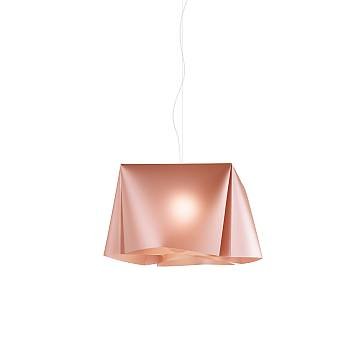 Sospensione Moderna Wanda Polilux ® Rame E Metallo Cromo 1 Luce E27 Sospensione Moderna Wanda Polilux ® Rame E Metallo Cromo 1 Luce E27
