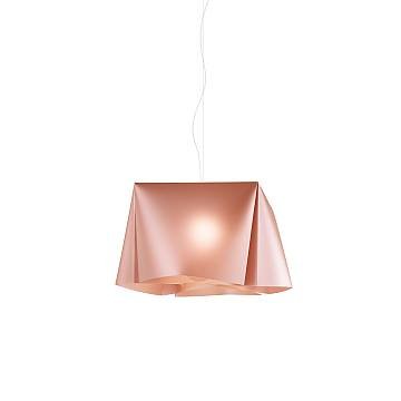 Sospensione Moderna Wanda Polilux ® Rame E Metallo Cromo 1 Luce E27 D45Cm Sospensione Moderna Wanda Polilux ® Rame E Metallo Cromo 1 Luce E27 D45Cm