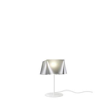 Lampada Da Scrivania Moderna Wanda Polilux ® Argento E Metallo 1 Luce E14 Lampada Da Scrivania Moderna Wanda Polilux ® Argento E Metallo 1 Luce E14