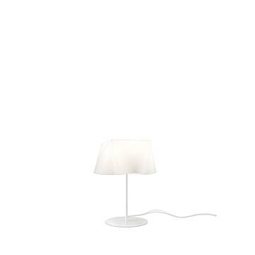 Lampada Da Scrivania-Ufficio Moderna Wanda Polilux ® Bianco E Metallo 1 Luce E14 Lampada Da Scrivania-Ufficio Moderna Wanda Polilux ® Bianco E Metallo 1 Luce E14
